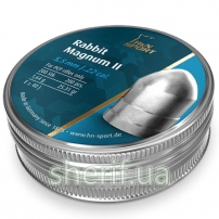 Pneumatic bullets H&N Rabbit Magnum II 200 pcs, pack, 1.64. 5.5mm