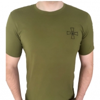T-shirt with ZSU emblem