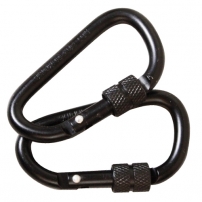 Carabiner 1pc KOMBAT UK Carabiner Locking 6mm, kb-cpl-6