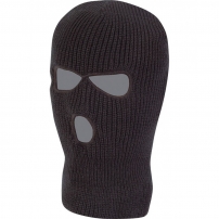 Balaclava KOMBAT UK 3 Hole Balaclava, black