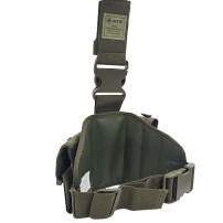 Кобура на стегно тактическая Max Fuchs Olive Leg-and belt fixing