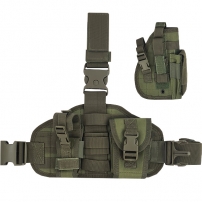 Кобура на стегно тактическая Max Fuchs Olive Leg-and belt fixing