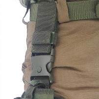 Кобура на стегно тактическая Max Fuchs Olive Leg-and belt fixing