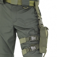 Кобура MIL-TEC на левую ногу Olive