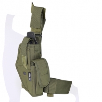 Кобура MIL-TEC на ногу OLIVE, 16145001