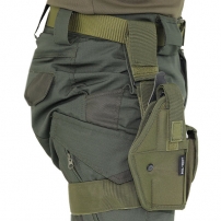Кобура MIL-TEC на ногу OLIVE, 16145001