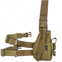 Кобура на ногу правую MIL-TEC Coyote