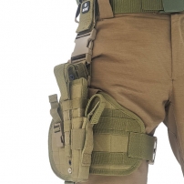 Кобура на ногу Max Fuchs Molle Coyote