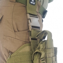 Кобура на ногу Max Fuchs Molle Coyote