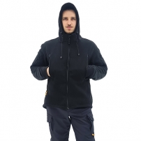 Кофта флисовая с капюшоном Black (M-TM)