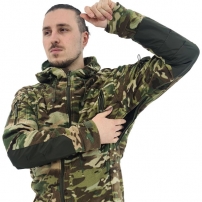 Кофта флисовая с капюшоном Milticam (M-TM)