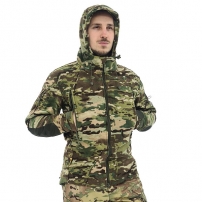 Кофта флисовая с капюшоном Milticam (M-TM)