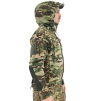 Кофта флисовая с капюшоном Milticam (M-TM)