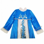 Костюм взрослый "Снегурочка" (люкс)-7