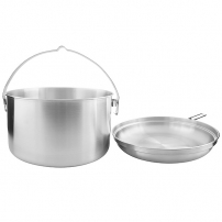 Котелок с крышкой Tatonka Kettle 6.0, Silver