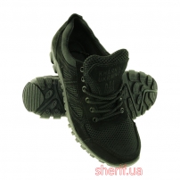 Combined summer sneakers (model 22(11)/ls) black