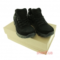 Кроссовки летние комбинированные (модель 11/лc) черные-1