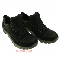 Кроссовки летние комбинированные (модель 11/лc) черные-5