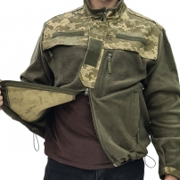Куртка флисовая Milt 3/4 Olive M-TM