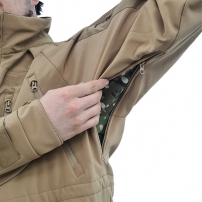 Куртка тактична MIL-TEC SoftShell Coyote