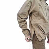 Куртка тактична MIL-TEC SoftShell Coyote