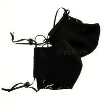 Купить в Днепре Маска многоразовая Black, модель 1.03
