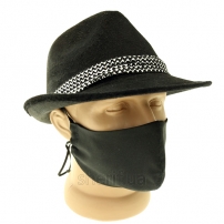 Маска многоразовая Black, модель 1.03