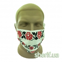 Vyshyvanka mask (Black & White)
