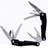 Мультитул Multitool Kombi многофункциональный нож в чехле, черный