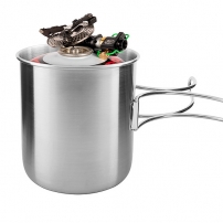 Набор кружек Tatonka Handle Mug 600 Set, Silver