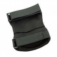 Black knee pads. oval (set)