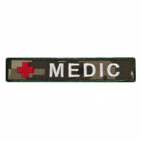 Нашивка нагрудна "MEDIC" цифра