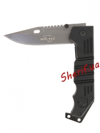 Нож MIL-TEC M9 Knife 155 mm Black-7