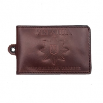NPU cover with plastic badge