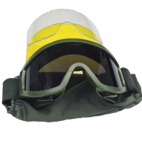 Goggles tactical Olive (3 lenses, case) Attack