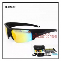 Очки тактические Ess Crowbar Black Polarized 4lns