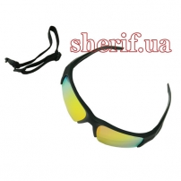 Окуляри тактичні Ess Crowbar Black Polarized 4 lns
