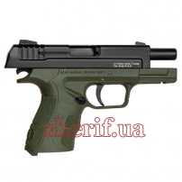 P570102G Пистолет стартовый Retay X1 кал. 9 мм. Цвет - olive.
