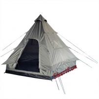 Tent MIL-TEC 4-seater TIPI Pyramid Olive