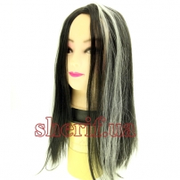 Vampirella wig (black and white)