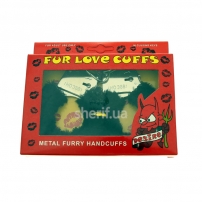 Наручники меховые (черные)