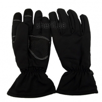 Перчатки Softshell Black (зимние)