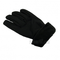 Рукавички Softshell Black (зимові)
