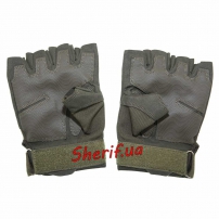 Перчатки тактические беспалые C.Q.B. Olive-3