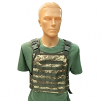 Pixel plate with molle