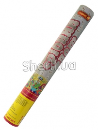 Pneumatic cracker Silver plank 40 cm