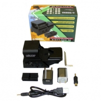 Приціл коліматорний SIGHT-PRO R8 RED/GREEN DOT (відкритий, 4 мітки, лінза 40мм, Weaver/ласт.)