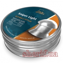 Pneumatic bullets H&N Sniper Light. Cal. 4.5 mm. Weight - 0.48 r. 500 pcs/pack