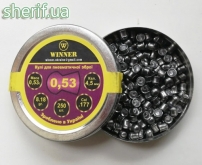Bullets Winner 0.53g round head (250pcs)