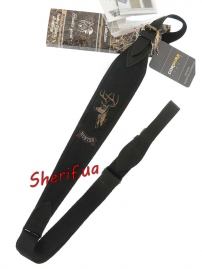 Ремень охотничий Hunter TKV с вышивкой "Олень"-2